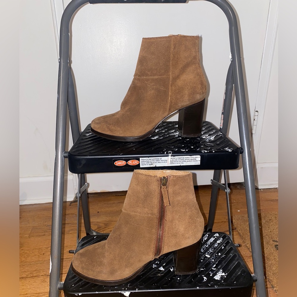 Thursday Boot Company- Highline Boots- Limited Edition Suede Brown- Size 9